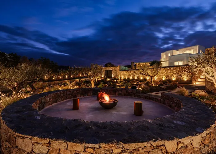 וילה Amnos Mykonos - A Blue Eye Collection קלפטיס