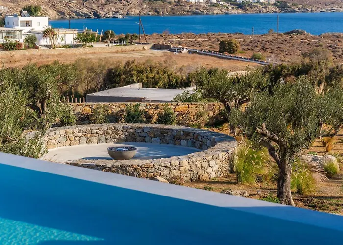 וילה Amnos Mykonos - A Blue Eye Collection